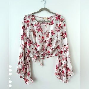 Altar’d State Bell Sleeve Top